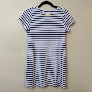 JUDE Connally Ella Striped Dress, Size XS, Blue White
